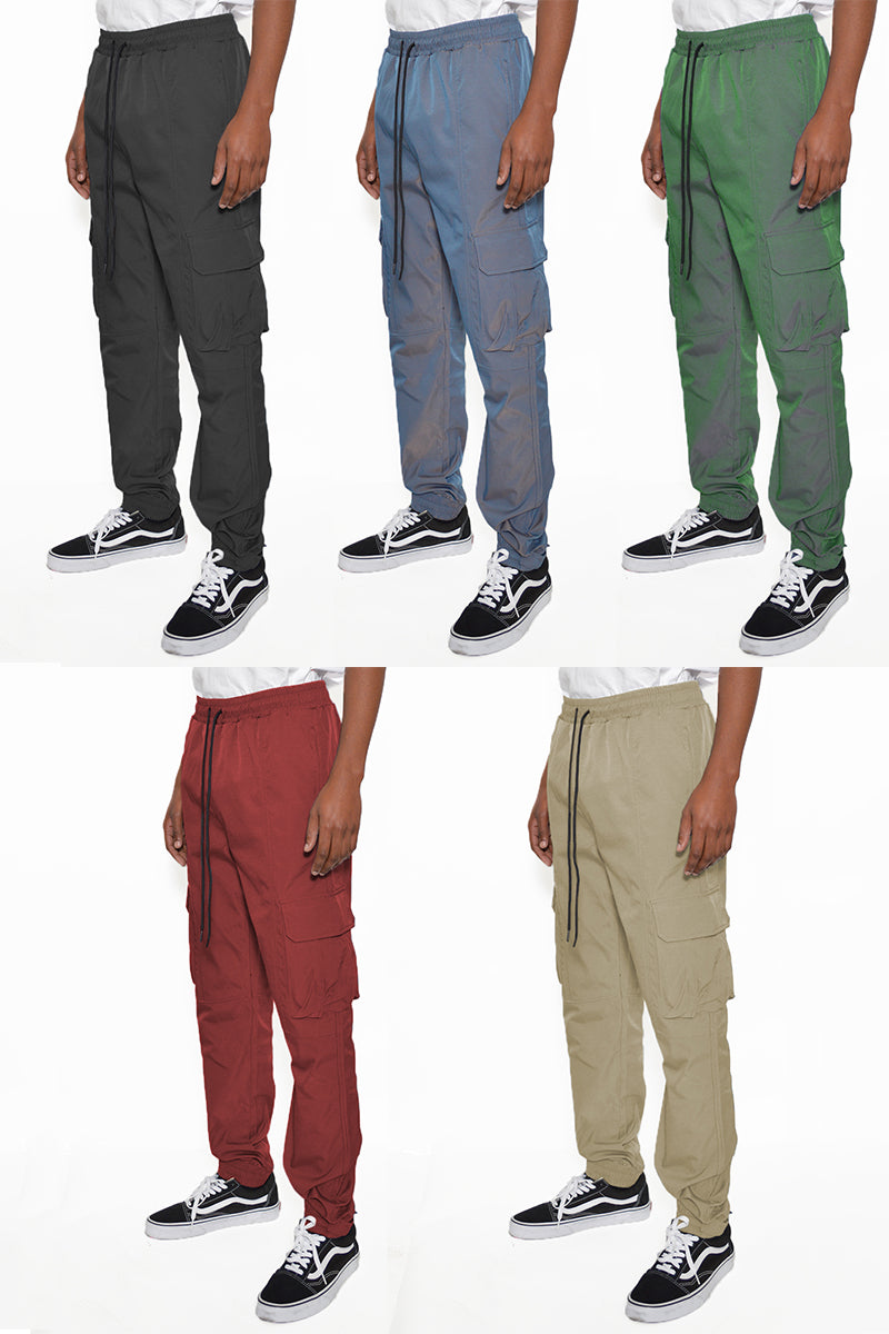 Iridescent Cargo Jogger – WEIV -Los Angeles