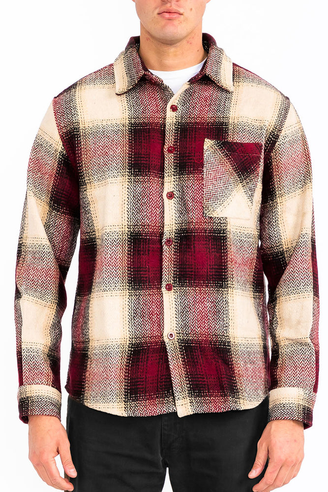
                  
                    Load image into Gallery viewer, Wool Blend Flannel Shacket
                  
                