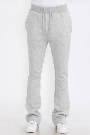 
                  
                    Load image into Gallery viewer, Stacked Flare Fleece Sweat Pants
                  
                