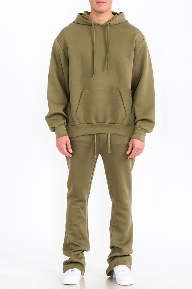 
                  
                    Load image into Gallery viewer, Stacked Flare Tech Fleece Sweat Set
                  
                