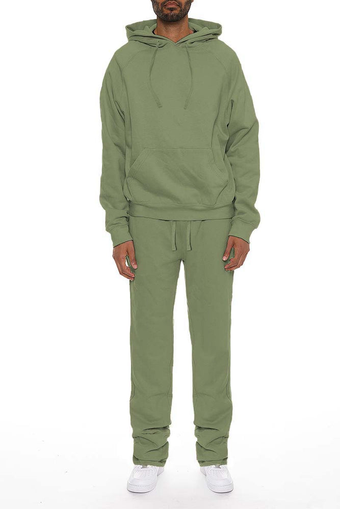 
                  
                    Load image into Gallery viewer, Stacked Flare Fleece Sweat Set
                  
                