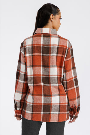 
                  
                    Load image into Gallery viewer, Boyfriend Oversized Soft Flannel Shacket
                  
                